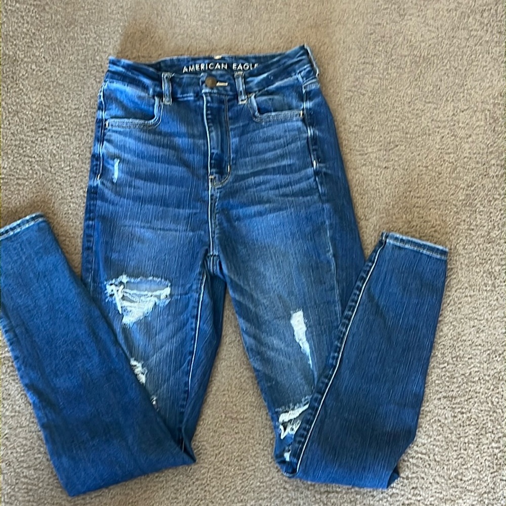 American Eagle next level jeggings size 4 skinny leg